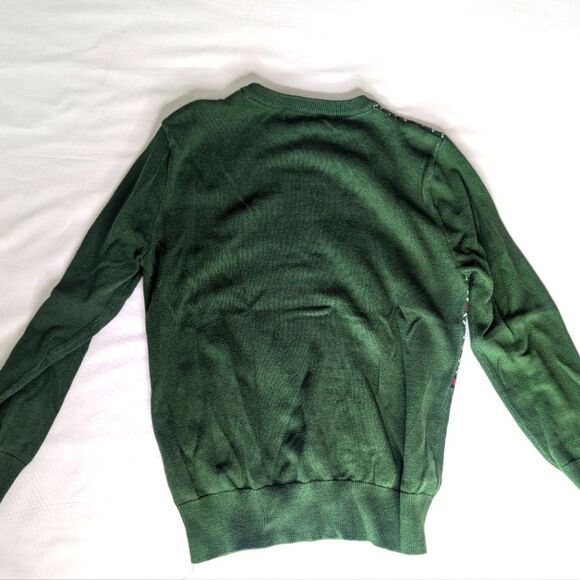 Kids Christmas Sweater Bah Hum Bug Medium 8/10 - Picture 4 of 5